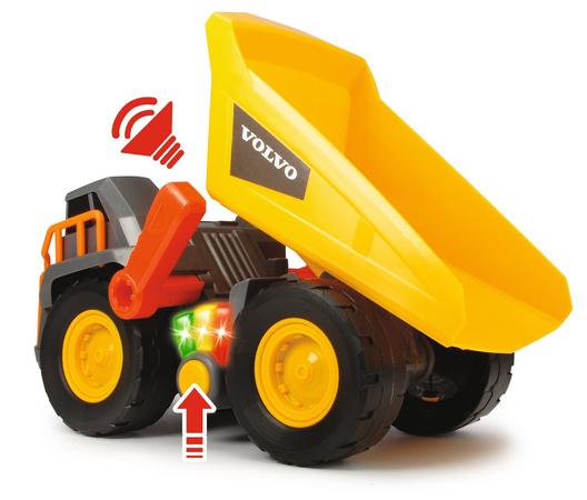 Wywrotka Volvo Construction światło i dźwięk