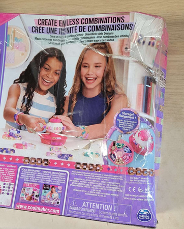 OUTLET Cool Maker Zestaw do tworzenia bransoletek Pop Style Bracelet Maker USZKODZONE OPAKOWANIE