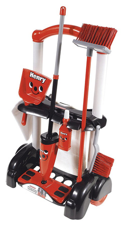 Zestaw do sprzątania wózek mop miotła Casdon Henry Little Helper