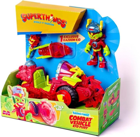 SuperZings SuperThings Kazoom Combat pojazd + akcesoria
