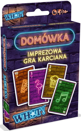 WHOT! Domówka Imprezowa gra karciana makao 16+ Winning Moves