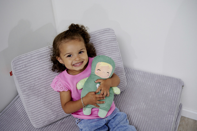 Squishbabies My Love Maskotka dziecko w zielonym stroju 28 cm