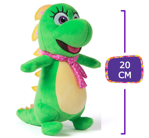 Dora Poznaje Świat Maskotka Isa pluszak Smok Przytulanka 20 cm