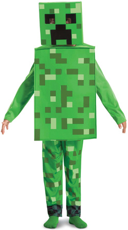 Minecraft strój karnawałowy dla chłopca Creeper kostium przebranie 109-126 cm (4-6 lat)