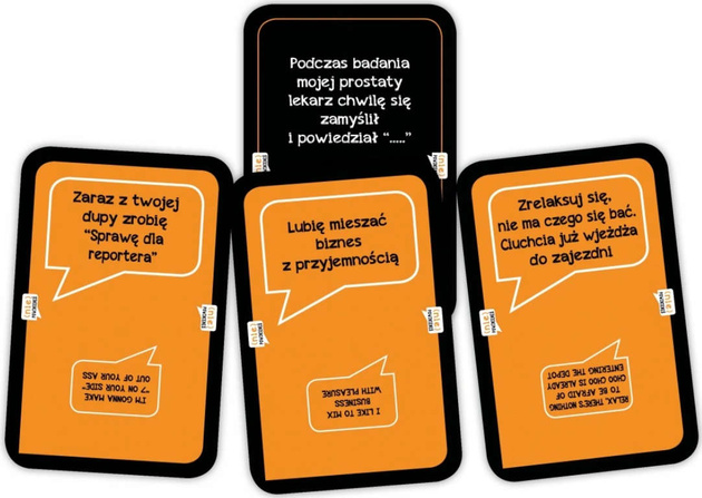 (Nie) Powinieneś Epizod 1 i 2 zestaw zabawna gra Imprezowa dla dorosłych 18+