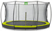 Trampolina ogrodowa z siatką zabezpieczającą Sillhouette 427 cm zielona 