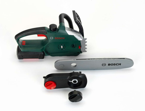 Piła łańcuchowa Bosch II z ruchomym łańcuchem z dźwiękiem i światłem bezprzewodowa dla dzieci Klein