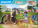 Playmobil Horses of Waterfall Zestaw Zoe i Blaze z przeszkodami 67 elementów