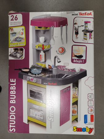OUTLET Smoby Kuchnia Tefal Studio Bubble WYBRAKOWANA