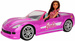 Zdalnie Sterowany różowy Kabriolet Barbie auto RC Dream Car 38 cm