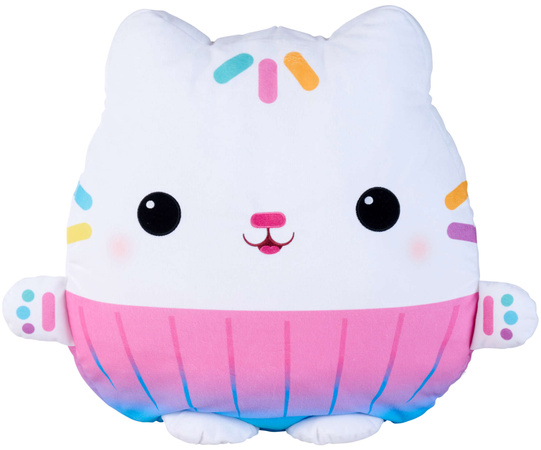 Koci Domek Gabi Miękka Duża Poduszka Łakotek Cakey Cat 50cm Gabby's Dollhouse