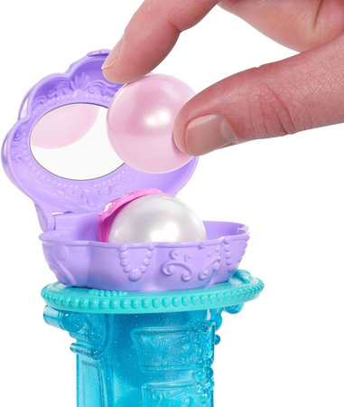 Muszelkowa toaletka Disney Księżniczka Arielka Lalka Mała Syrenka z Toaletką + akcesoria