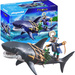 Playmobil Pirates Zestaw Rekin olbrzym z piratem 21 elementów
