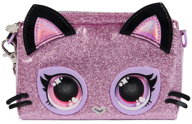 Purse Pets Purdy Purrfect torebka z tęczowymi oczami