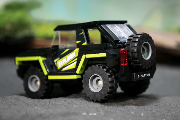 Klocki konstrukcyjne Pantasy Pojazd G-Patton XT 1:24 samochód 16,8 cm 323 elementy