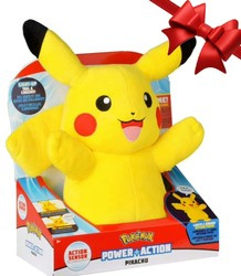 OUTLET Pikachu Interaktywna Maskotka Pokemon Power Action 30 cm WADLIWA
