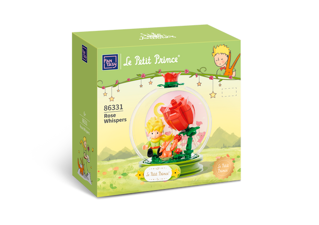 Klocki konstrukcyjne Pantasy Mały Książę Szepty róży Rose Whispers Le Petit Prince 80 elementów