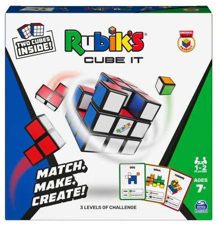 Rubik's Cube Kostka Rubika Gra Logiczna Cube It Układanka Sześcian 7+