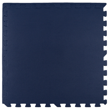 Mata piankowa podłogowa Humbi 120x60 Duże puzzle piankowe wodoodporne bezpieczne 2 szt. Granatowa