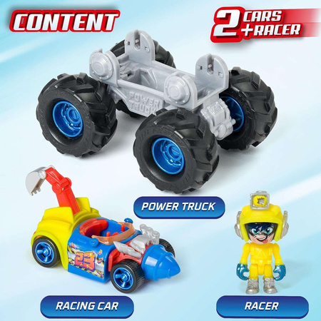 Zestaw T-Racers Power Trucks Turbo Digger Pojazd 2w1
