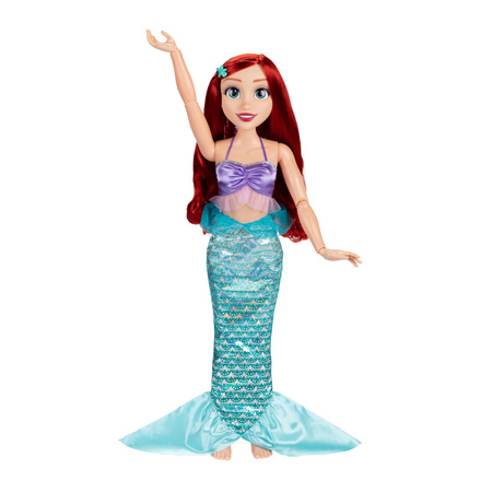 Lalka Disney Princess Księżniczka Arielka Mała Syrenka lalka 81 cm