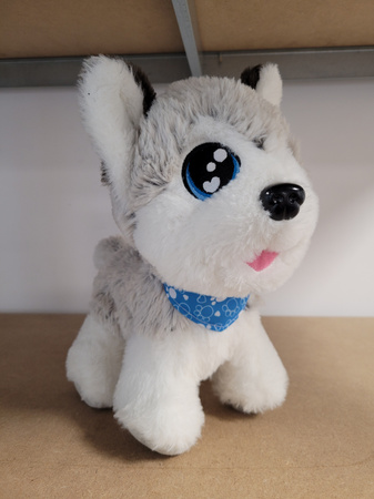 OUTLET Chi Chi Love Piesek interaktywny z apaszką 30 cm Dźwięk 3+ Happy Husky PO ZWROCIE