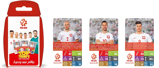 Top Trumps PZPN Łączy nas piłka Winning Moves