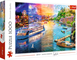 Trefl Puzzle 1000 elementów Rejs po Europie