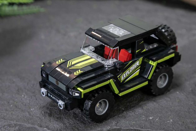 Klocki konstrukcyjne Pantasy Pojazd G-Patton XT 1:24 samochód 16,8 cm 323 elementy