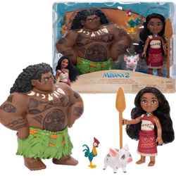 Zestaw figurek Disney Vaiana 2 Vaiana & Maui Voyager Petite