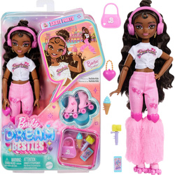 Barbie Dream Besties Skate Party Zestaw Brooklyn Lalka