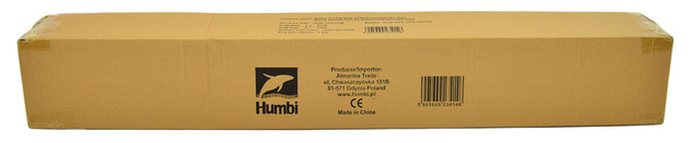 Humbi Dwustronna edukacyjna mata piankowa Uliczki Zwierzęta 120 x 180 x 1 cm pastelowa