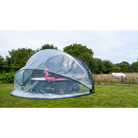 Uniwersalne zadaszenie kopuła naziemna do basenu ogrodowego ECO 550cm