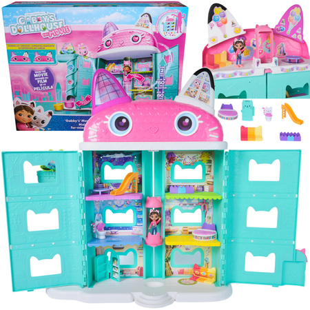  Koci Domek Gabi Film Zestaw Wielki Domek z windą i laleczką Gabi Gabby's Dollhouse the Movie