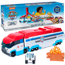 OUTLET Psi Patrol 2w1 Transporter Patrolowiec Ciężarówka + Robopies NIEKOMPLETNY