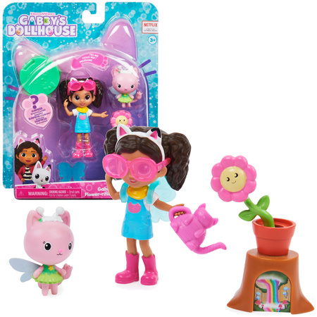 Małe zestawy Koci Domek Gabi Wróżkotka ogród oraz kuchnia figurki i akcesoria Gabby's Dollhouse