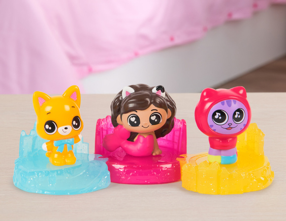 Koci Domek Gabi Film Duży Zestaw 12 mini figurek + 3 podstawki Movie Gabby's Dollhouse