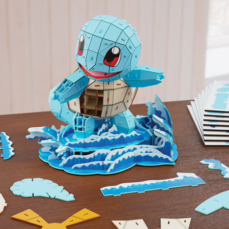 Puzzle 4D Build Pokemon Squirtle model 3D do złożenia