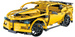 Klocki konstrukcyjne CaDA Hi-Tech Zdalnie sterowana Wyścigówka samochód żółty Auto Sportowe 30 cm Sportscar 419 elementów RC