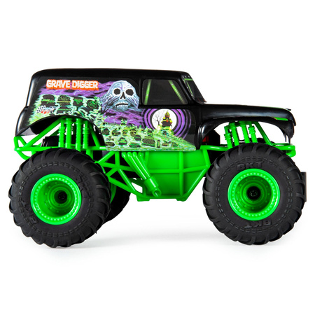 Monster Jam Pojazd Grave Digger Zdalnie sterowany 1:24