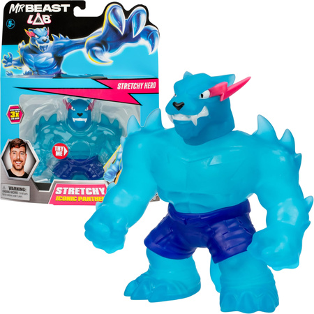 Figurka Mr Beast Lab Stretchy Hero Rozciągliwy Bohater Iconic Panther