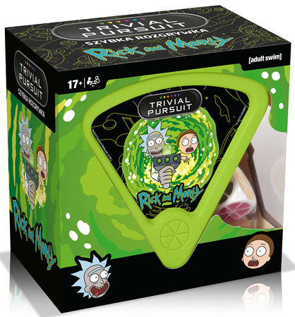 Gra Trivial Pursuit Rick & Morty karty quiz 600 pytań