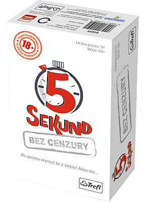 Gra 5 sekund Bez cenzury dla dorosłych Trefl towarzyska imprezowa
