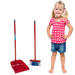 Zestaw do sprzątania Szufelka z kijem i miotła Vileda dla dzieci Klein 6744