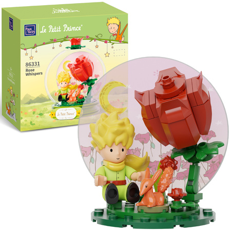 Klocki konstrukcyjne Pantasy Mały Książę Szepty róży Rose Whispers Le Petit Prince 80 elementów