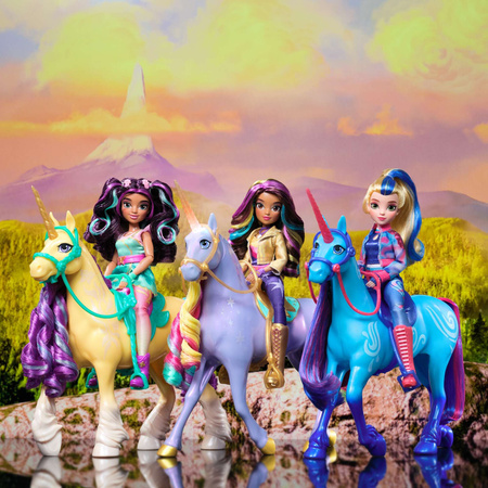 Unicorn Academy Zestaw Lalka Isabel Masquerade i Jednorożec River + akcesoria