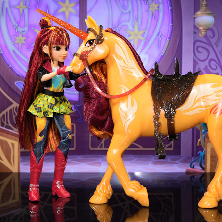 Akademia Jednorożców Zestaw Lalka Valentina + akcesoria 24 cm Unicorn Academy Power of Friendship