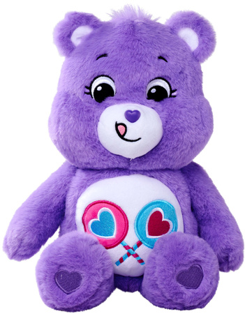 Troskliwe Misie Care Bears Maskotka Miśka Pluszak Share Bear fiolet 35cm