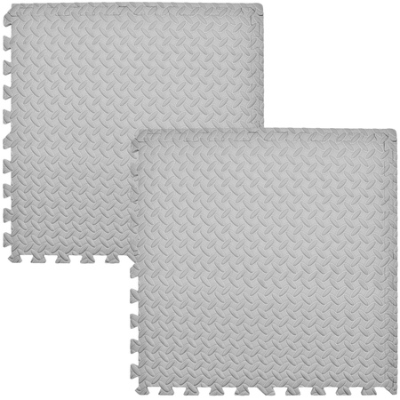 Humbi Mata piankowa puzzle piankowe fitness 2 szt. szary 62 x 62 x 1 cm