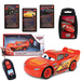 Cars Auta Disney Zdalnie sterowany Zygzak McQueen + Gratis gra karciana Top Trumps Cars 3